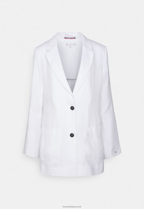 lõdvestunud bleiser RJV626349 valge Tommy Hilfiger
