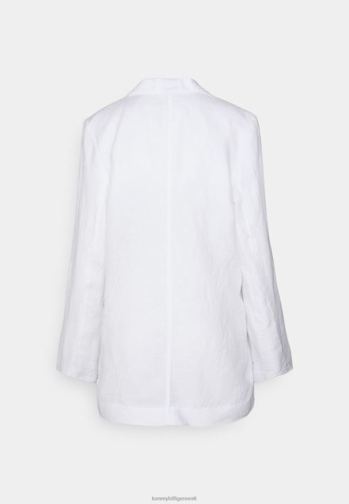 lõdvestunud bleiser RJV626349 valge Tommy Hilfiger