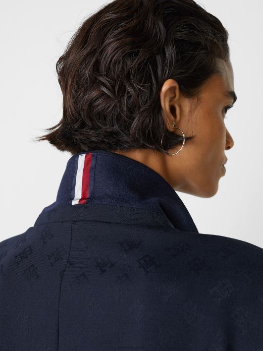 monogramm žakaarbleiser RJV621965 kõrbetaeva monogramm Tommy Hilfiger