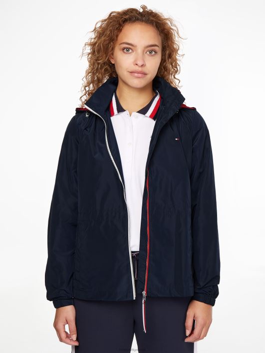 nailonist tuulejope RJV621967 kõrbetaevas / esmane punane Tommy Hilfiger