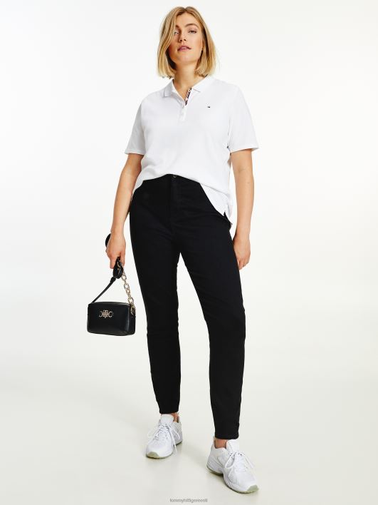 Essentials curve polo RJV622340 valge Tommy Hilfiger