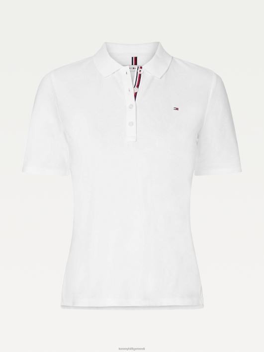 Essentials curve polo RJV622340 valge Tommy Hilfiger