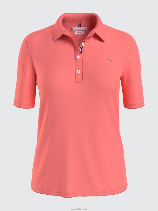 Essentials curve polo RJV622341 koralliõis Tommy Hilfiger