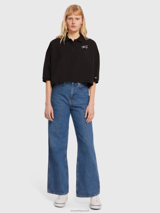 crop signature polo RJV622364 must Tommy Hilfiger