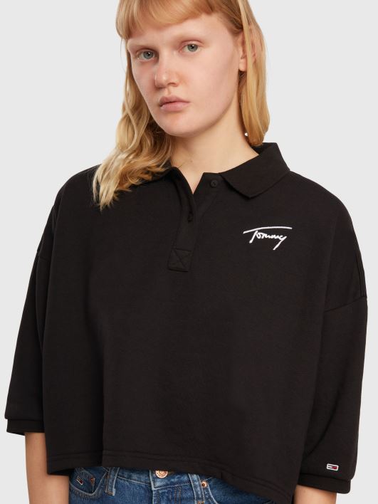 crop signature polo RJV622364 must Tommy Hilfiger