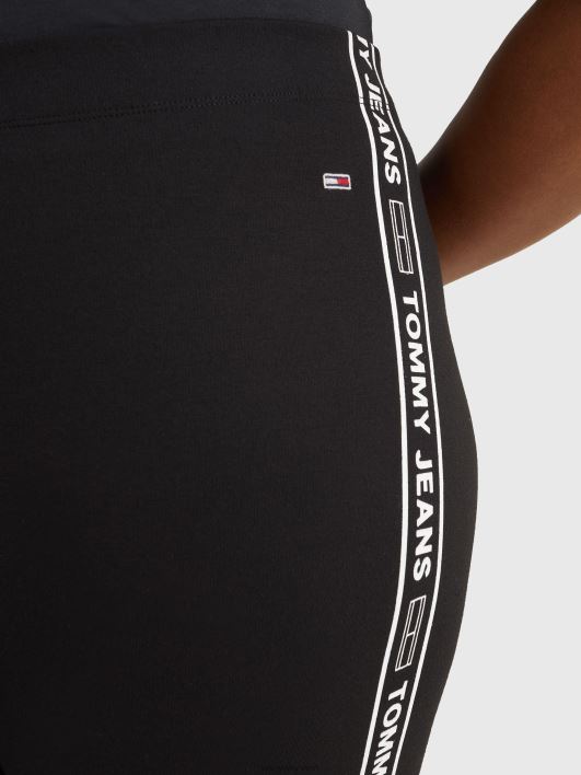 curve logoteip skinny fit retuusid RJV622286 must Tommy Hilfiger