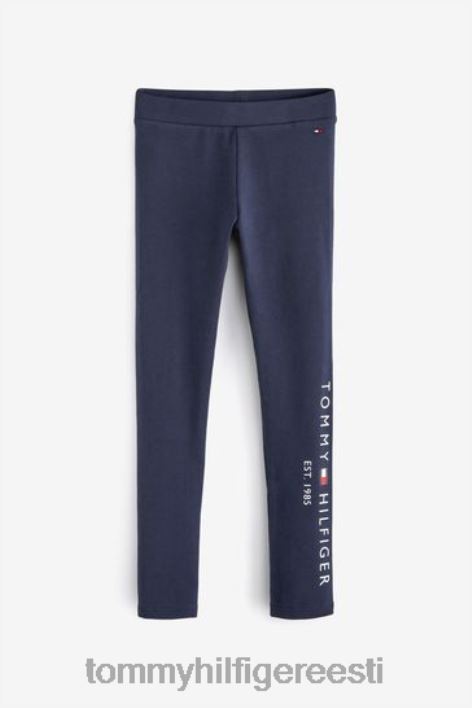 hädavajalikud logoga säärised RJV623350 sinine Tommy Hilfiger