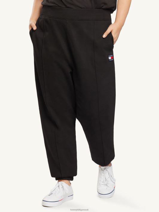 kurvimärgiga dressipüksid RJV622298 must Tommy Hilfiger