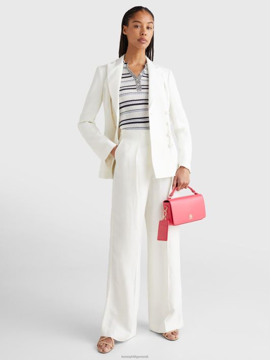 prep laia säärega püksid RJV622315 elevandiluust Tommy Hilfiger