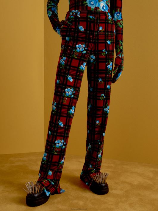 th x richard quinn tartanpüksid RJV622337 punane Tommy Hilfiger