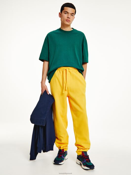 tonaalne logo lõdvestunud sörkijad RJV622318 preeriakollane Tommy Hilfiger