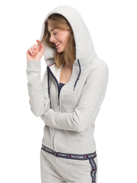 puuvillane frotee lounge kapuuts RJV622260 hall kanarbik Tommy Hilfiger