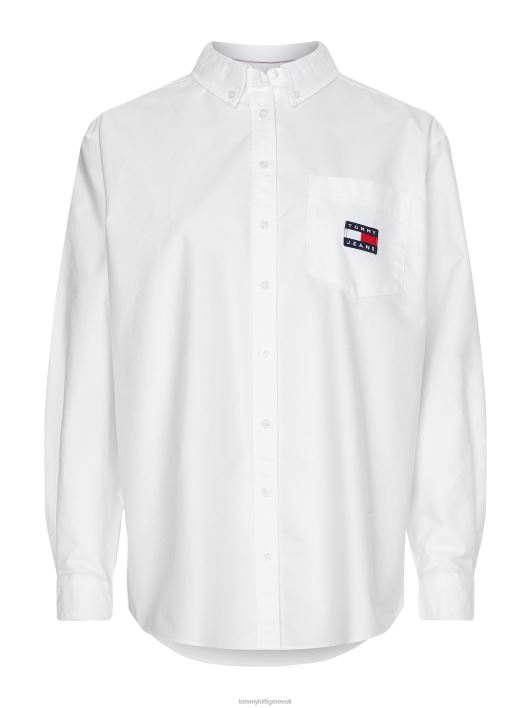 boyfriendi sobiv särk RJV622388 valge Tommy Hilfiger