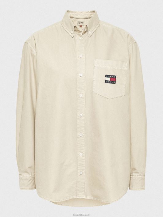 boyfriendi sobiv särk RJV622414 savanni liiv Tommy Hilfiger