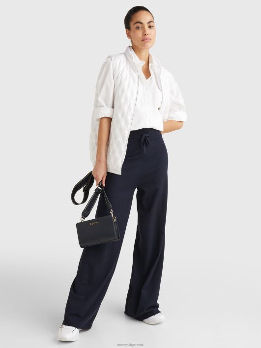 orgaanilisest puuvillast ülisuur lõdvestunud särk RJV622401 th optika valge Tommy Hilfiger