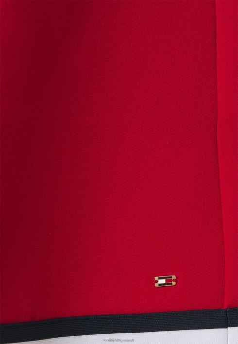 angela globaalne lühike seelik a-line seelik RJV627478 esmane punane Tommy Hilfiger