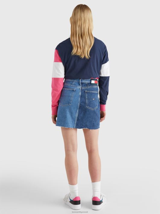 kahevärviline taaskasutatud teksaseelik RJV622501 denim valgus Tommy Hilfiger