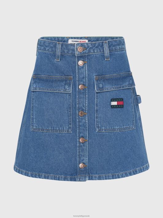 rinnamärgi miniseelik RJV622487 denim keskmine Tommy Hilfiger