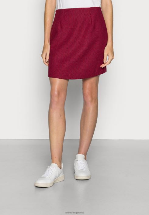 segamini seelik RJV627220 rubiin karmiinpunane kalasaba Tommy Hilfiger