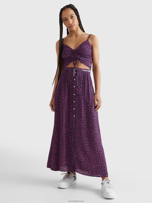 uhke lilleline midiseelik RJV622483 lilletrükk Tommy Hilfiger