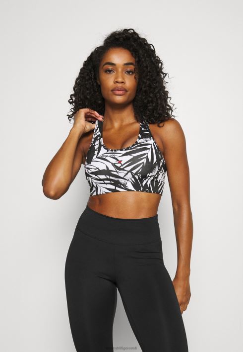 mid racer rinnahoidja keskmise toega spordirinnahoidja RJV628959 must Tommy Hilfiger