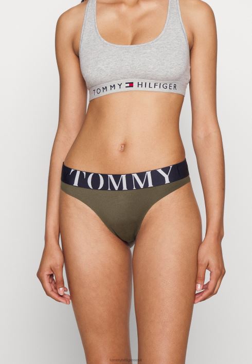 stringid RJV628845 armee roheline Tommy Hilfiger