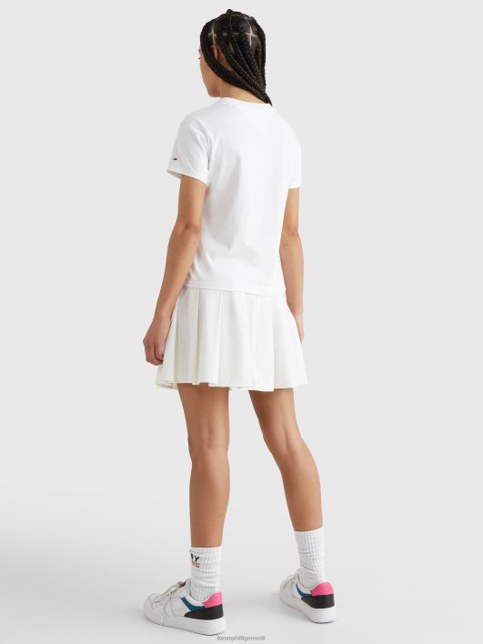 bageli mustriga t-särk RJV622773 valge Tommy Hilfiger