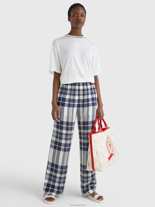 ikoonid lõdvestunud poolvarrukatega RJV622820 ekru Tommy Hilfiger