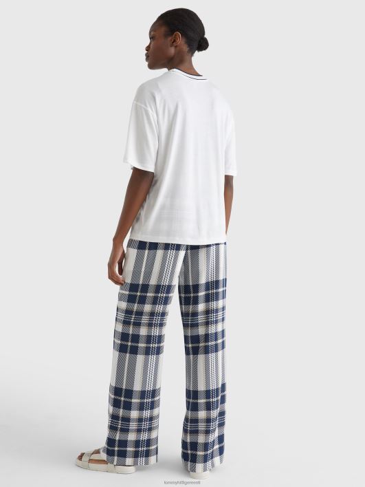 ikoonid lõdvestunud poolvarrukatega RJV622820 ekru Tommy Hilfiger