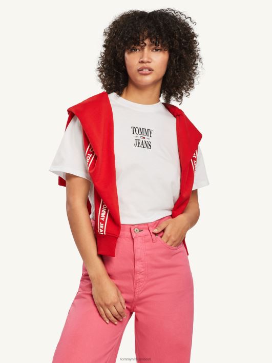 klassikaline oluline logo RJV622764 valge Tommy Hilfiger