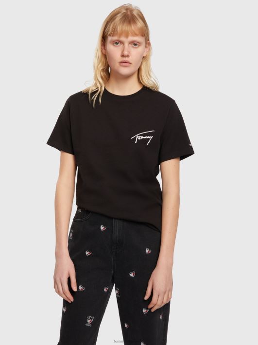 lõdvestunud tee RJV622732 must Tommy Hilfiger