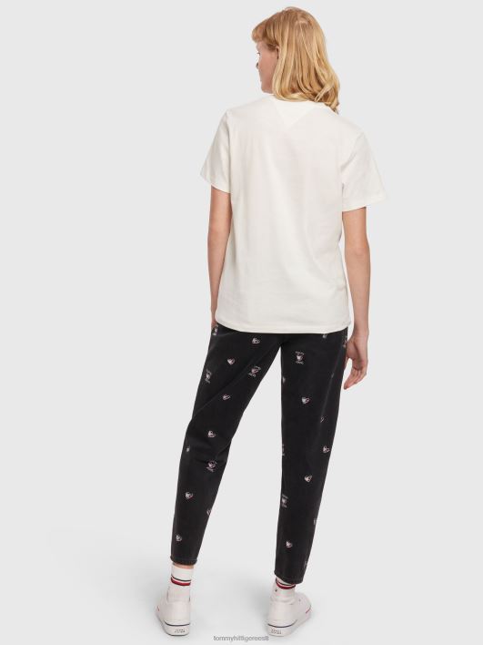 lõdvestunud tee RJV622774 ekru Tommy Hilfiger