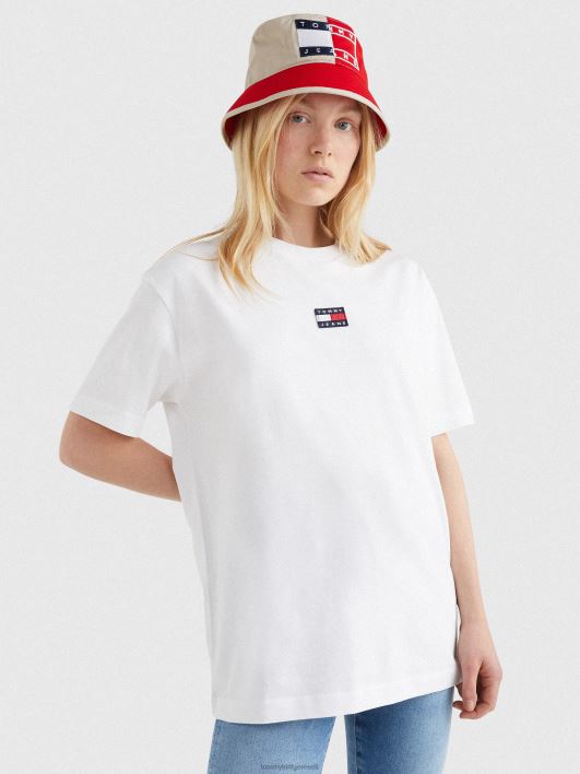märgi ülisuure sobivusega t-särk RJV622776 valge Tommy Hilfiger