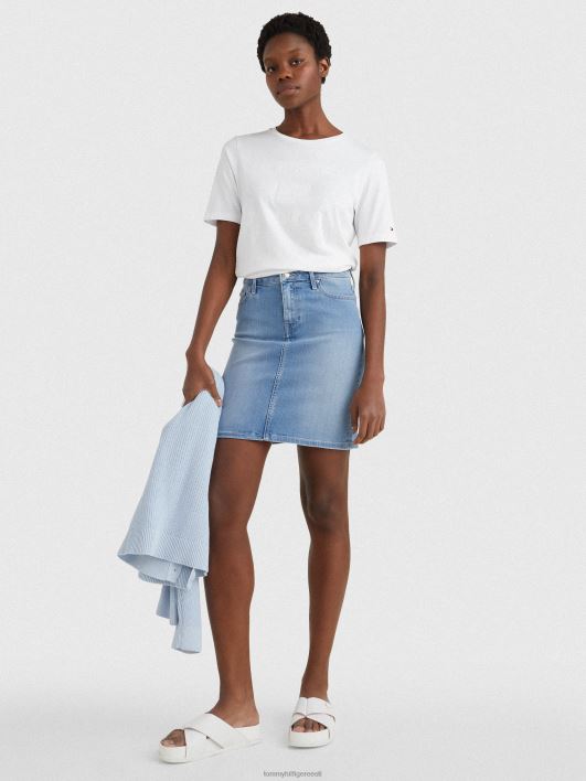 metallist lipuga t-särk RJV622807 th optika valge Tommy Hilfiger