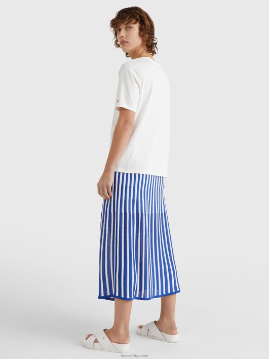 monogrammi aplikatsiooniga T-särk RJV622833 ekru Tommy Hilfiger