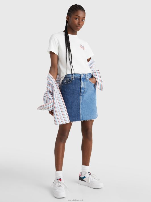 seljaga graafiline T-särk RJV622800 ekru Tommy Hilfiger