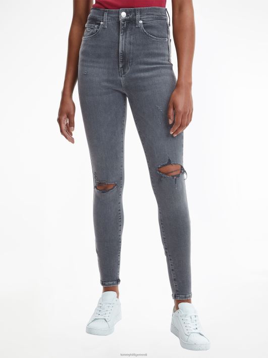 melany ülikitsad teksad RJV622148 denim must Tommy Hilfiger