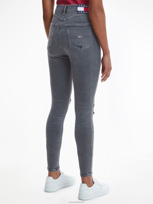 melany ülikitsad teksad RJV622148 denim must Tommy Hilfiger