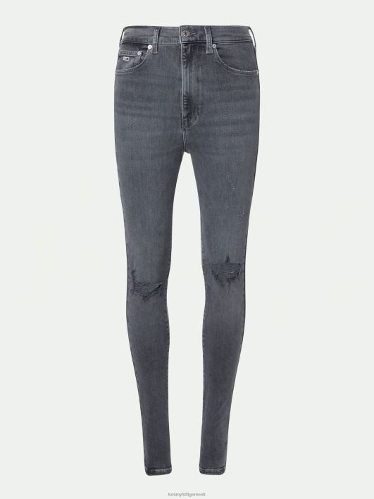 melany ülikitsad teksad RJV622148 denim must Tommy Hilfiger