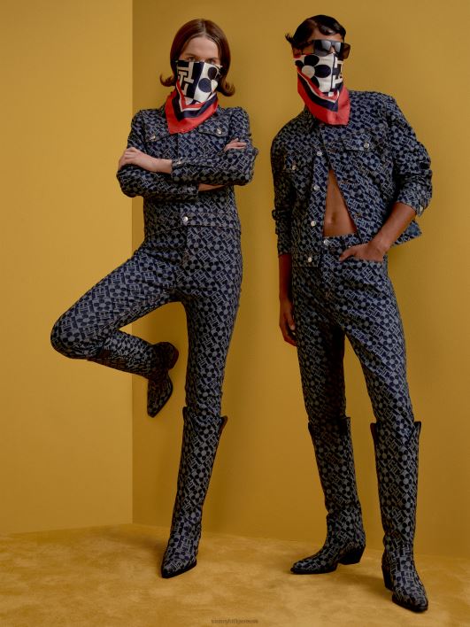 th x richard quinn monogrammi teksad RJV622140 sinine Tommy Hilfiger