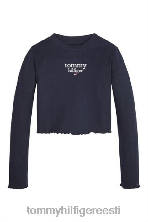 graafiline soonik top RJV623203 sinine Tommy Hilfiger