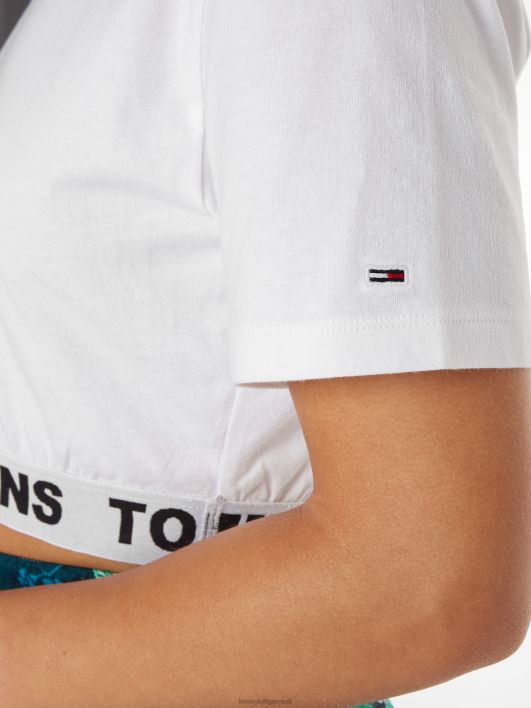 kärbitud logo RJV622902 valge Tommy Hilfiger