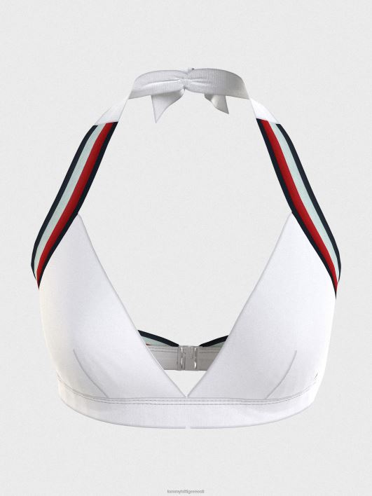 fikseeritud kolmnurga bikiinitops RJV622677 valge Tommy Hilfiger
