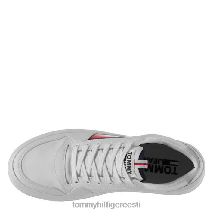 Braxtoni kerged nööriga püksid RJV6220538 valge Tommy Hilfiger