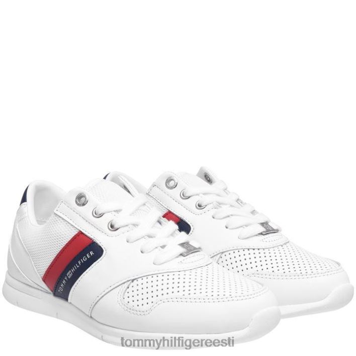 kerged nahast trenažöörid RJV6220262 valge rwb Tommy Hilfiger