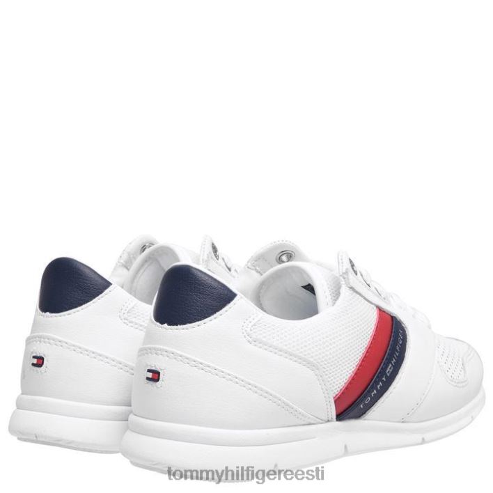 kerged nahast trenažöörid RJV6220262 valge rwb Tommy Hilfiger