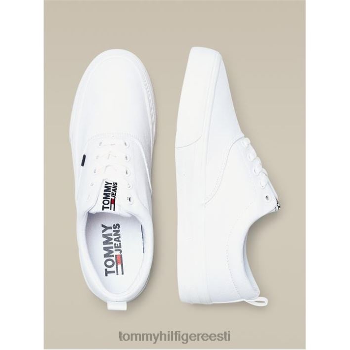 klassikalised tommy teksapüksid RJV6219572 valge Tommy Hilfiger