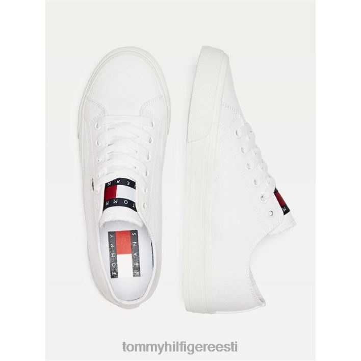 lõuend madalad trenažöörid RJV6219574 valge Tommy Hilfiger