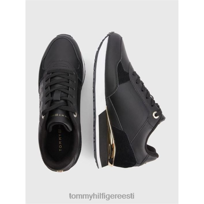 metallist monogrammiga reljeefne toss RJV6220921 must Tommy Hilfiger