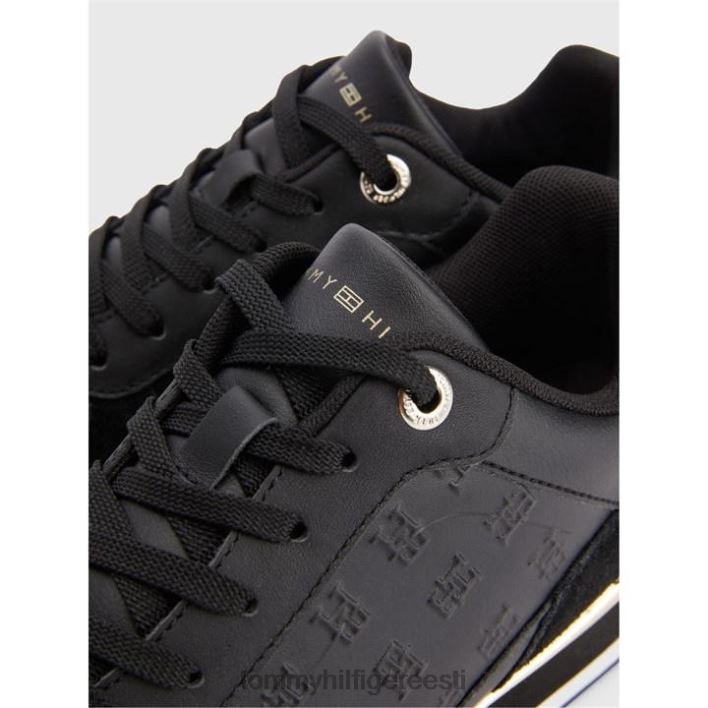 metallist monogrammiga reljeefne toss RJV6220921 must Tommy Hilfiger